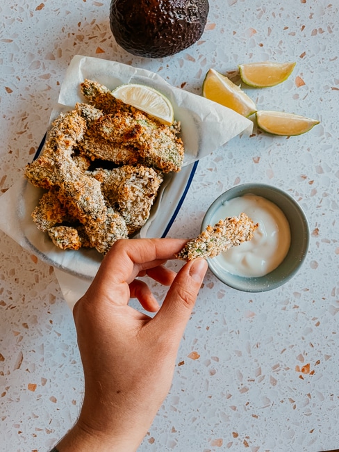 Easiest Baked Avocado Fries Recipe 2 baked avocado fries
