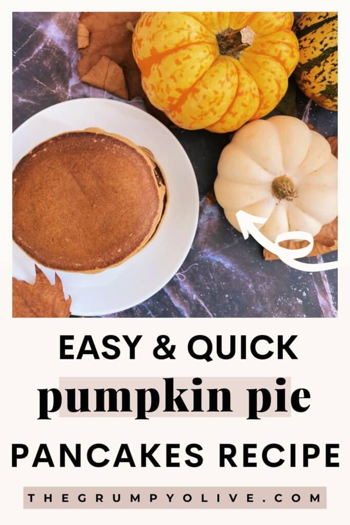 pumpkin pie spice pancakes