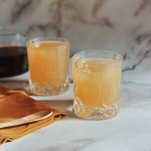The Best Coffee Spritzer With Pear & Honey 3 Pear Honey and Coffee Spritzer