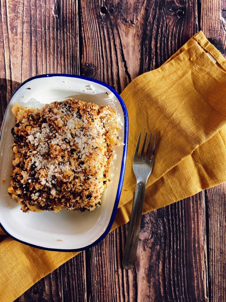 Pancetta Mac & Cheese With Cheesy Garlic Panko 4 Mac & Cheese