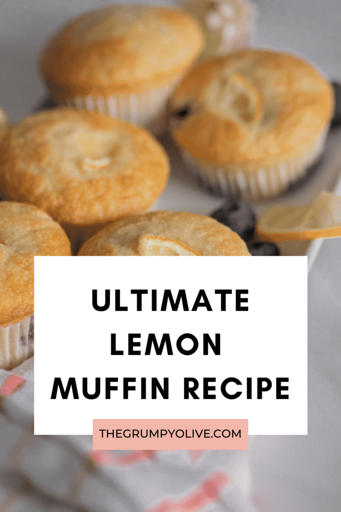 Lemon and Blueberry Muffins 6 LEMON 5