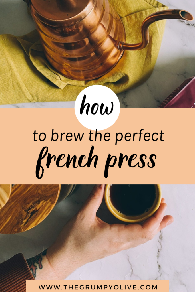 Coffee 101: How To Brew a French Press 2 french press 5