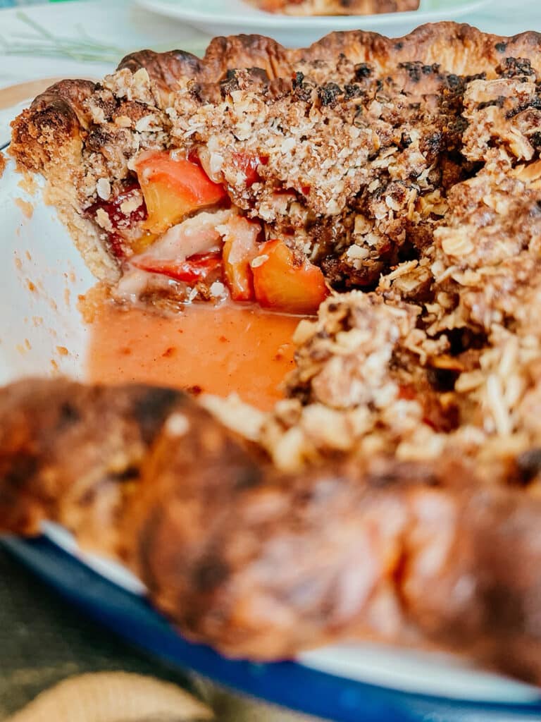 Plum Streusel Pie 4