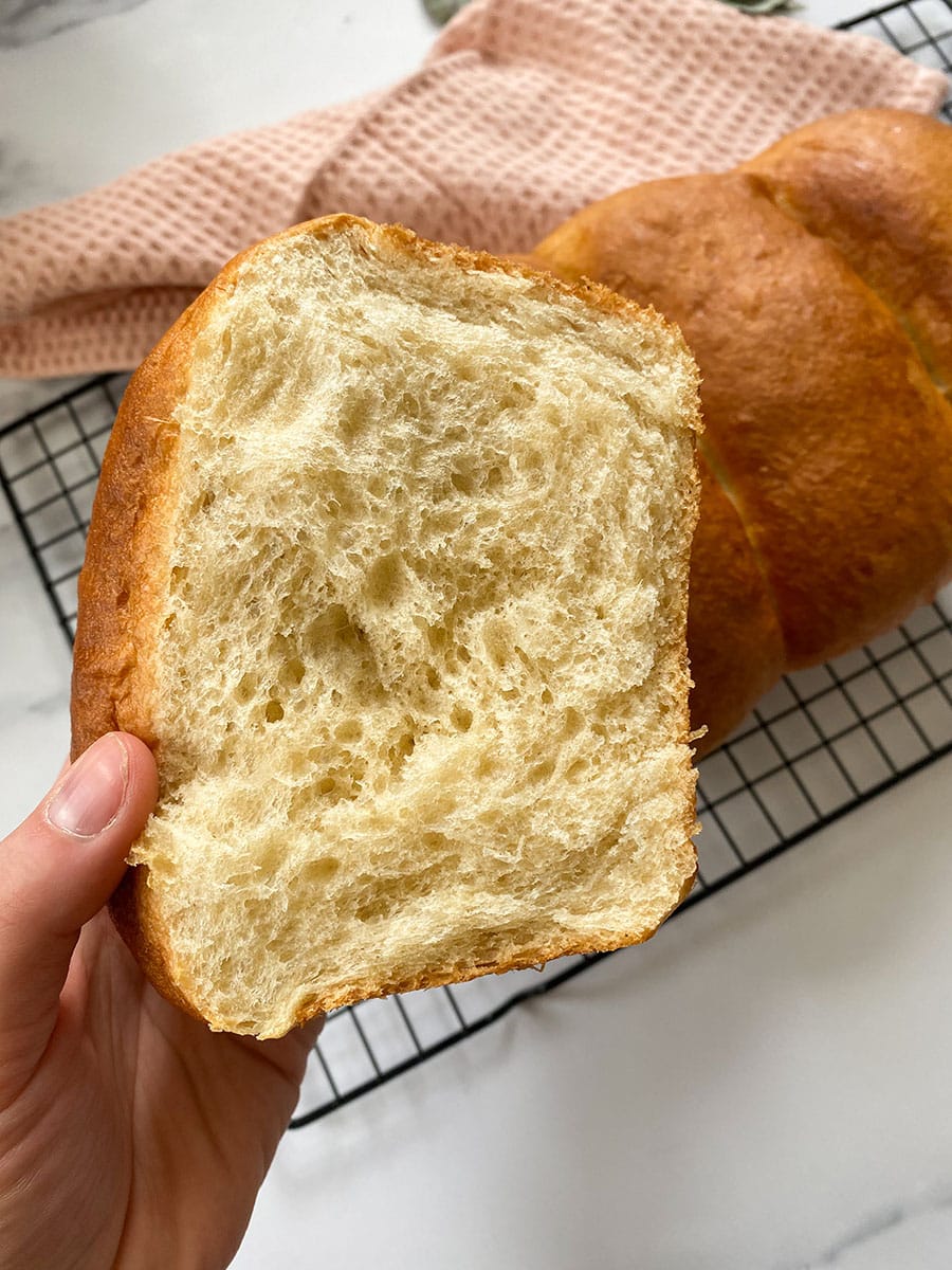 Vegan Brioche Recipe 5 vegan brioche close up
