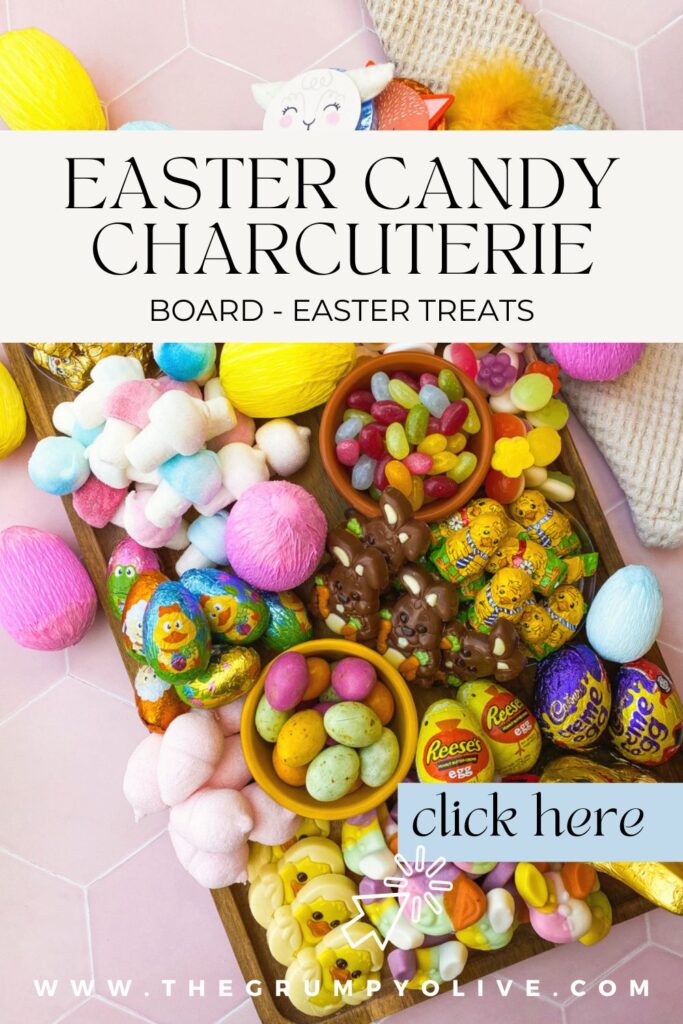 EASTER CANDY CHARCUTERIE BOARD EASTER TREATS