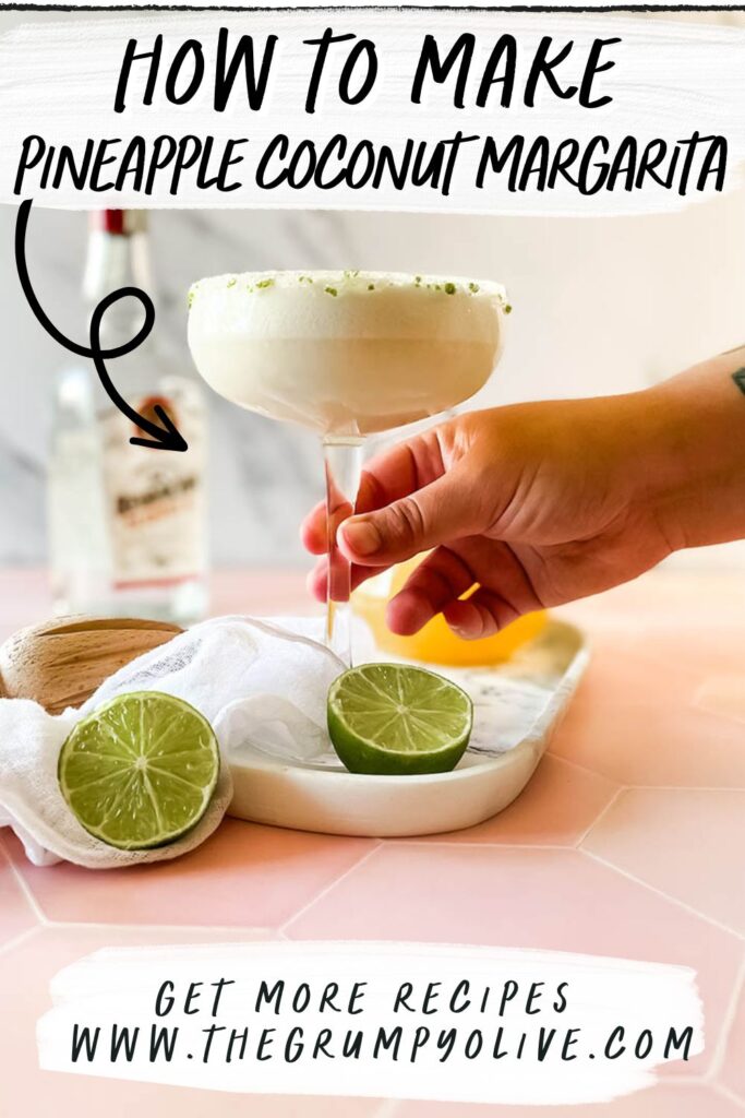 pineapple coconut margarita
