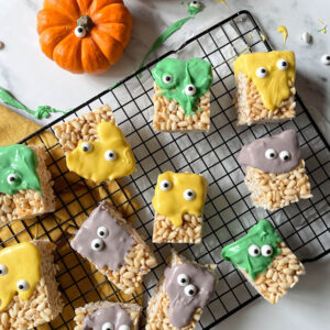 MM Rice Krispie Treats - The Delicious Monster Mash Treats 4 MM Rice krispie treats2