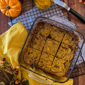 Irresistible Vegan Pumpkin Brownies: A Spooktacular Treat 4 vegan pumpkin brownies1
