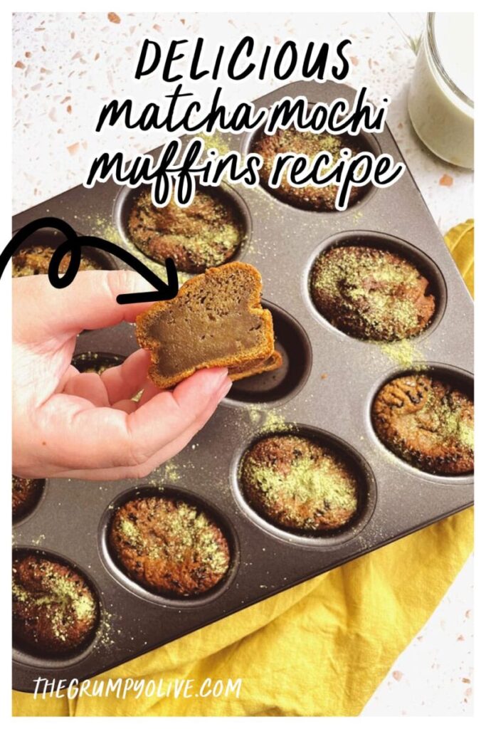 Delicious Matcha Mochi Muffins 7 matcha mochi muffins