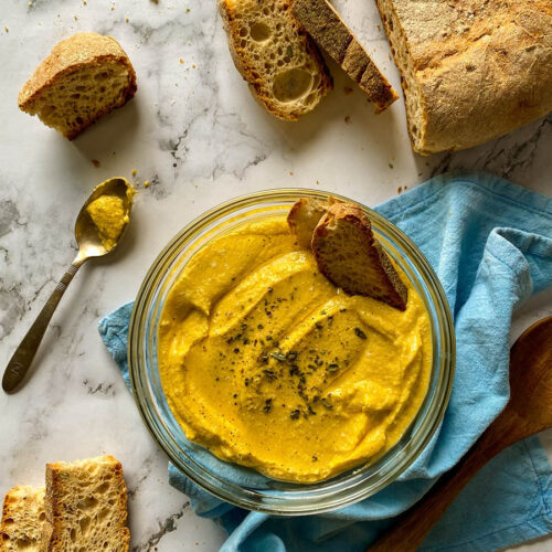 5 Ingredients Pumpkin Whipped Feta Dip, Delicious Fall Dip 4 pumpkin whipped feta dip