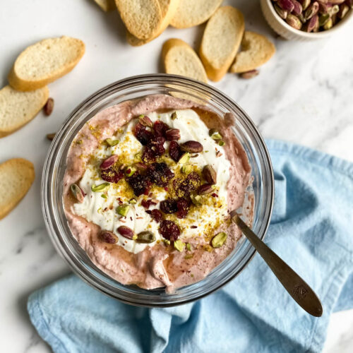 cranberry whipped feta dip4