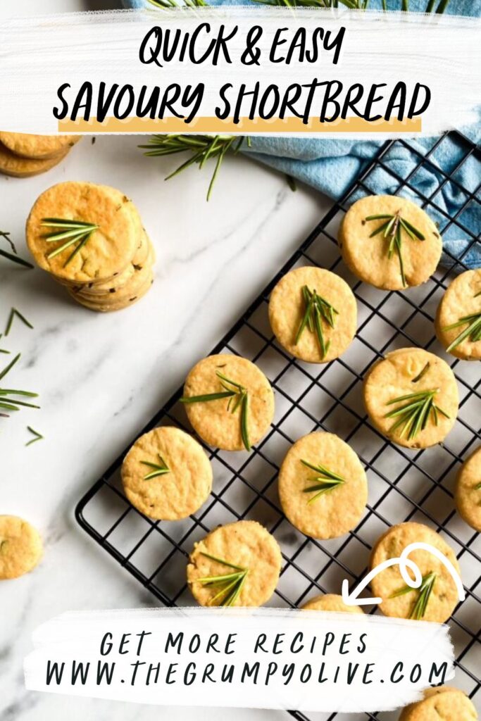 Most Delicious Savory Shortbread With Parmesan And Rosemary, 10 savoury shortbread