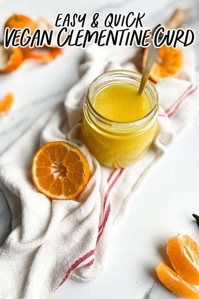 vegan clementine curd 1